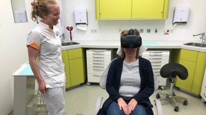 Virtuele tandartservaring tegen angst
