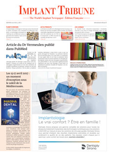 Implant Tribune France No. 1, 2017
