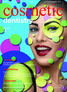cosmetic dentistry Germany No. 3, 2014