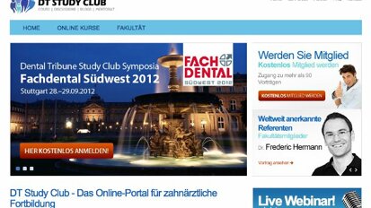 Dental Tribune Study Club präsentiert sich in neuem Design
