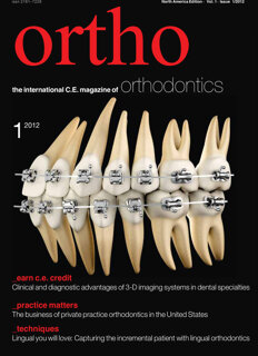 Ortho C.E. (Archived) No. 1, 2012