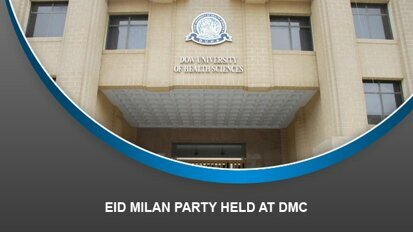 Eid Milan party held at DMC