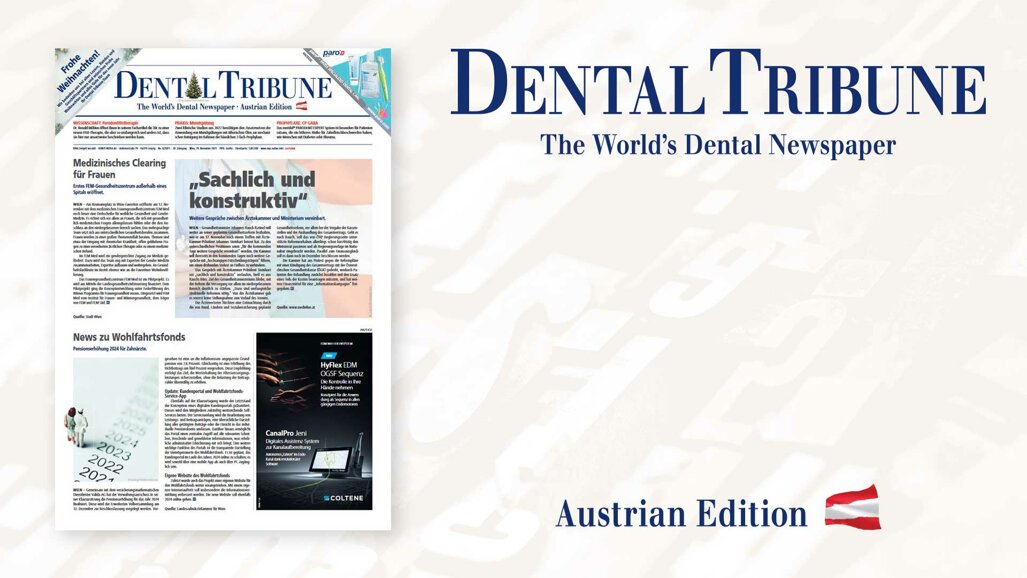 Vorweihnachtliche Lektüre: Dental Tribune Österreich 8/2023!