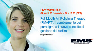 Full Mouth Air Polishing Therapy (FMAPT): il cambiamento dei paradigmi e il nuovo concetto di gestione del biofilm