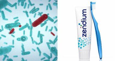 Estudo descobre que a pasta de dente Zendium promove o equilíbrio saudável das bactérias da boca