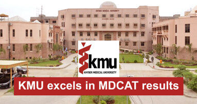 KMU excels in MDCAT results