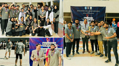 BUHS Karachi campus holds week-long sports, culture gala