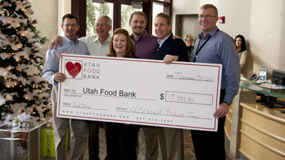Ultradent outshines eBay in donations for Utah Food Bank
