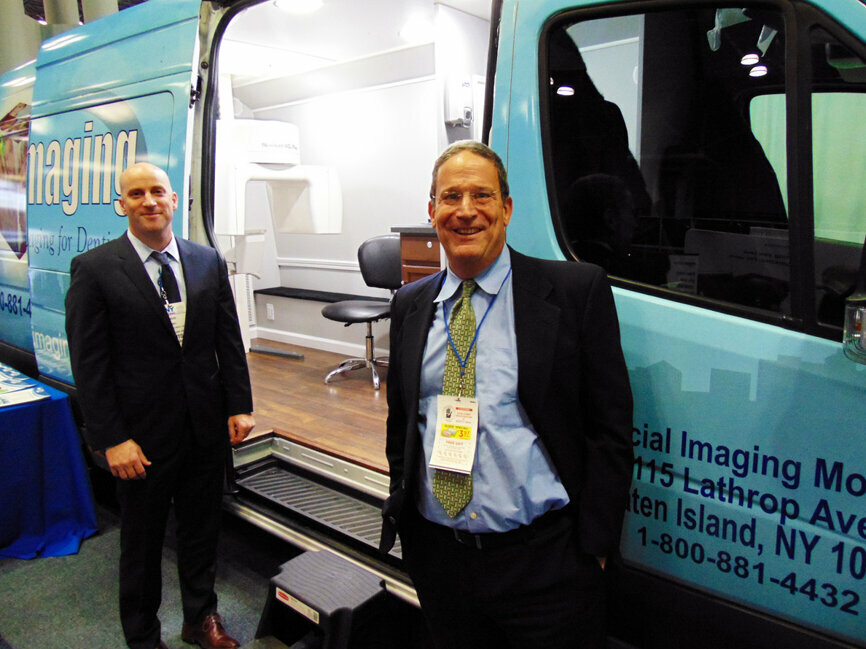 David Finkel, left, and Harel Orbach of Facial Imaging Mobile. (Photo: Fred Michmershuizen/DTA)