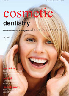 cosmetic dentistry C.E. (Archived) No. 1, 2011