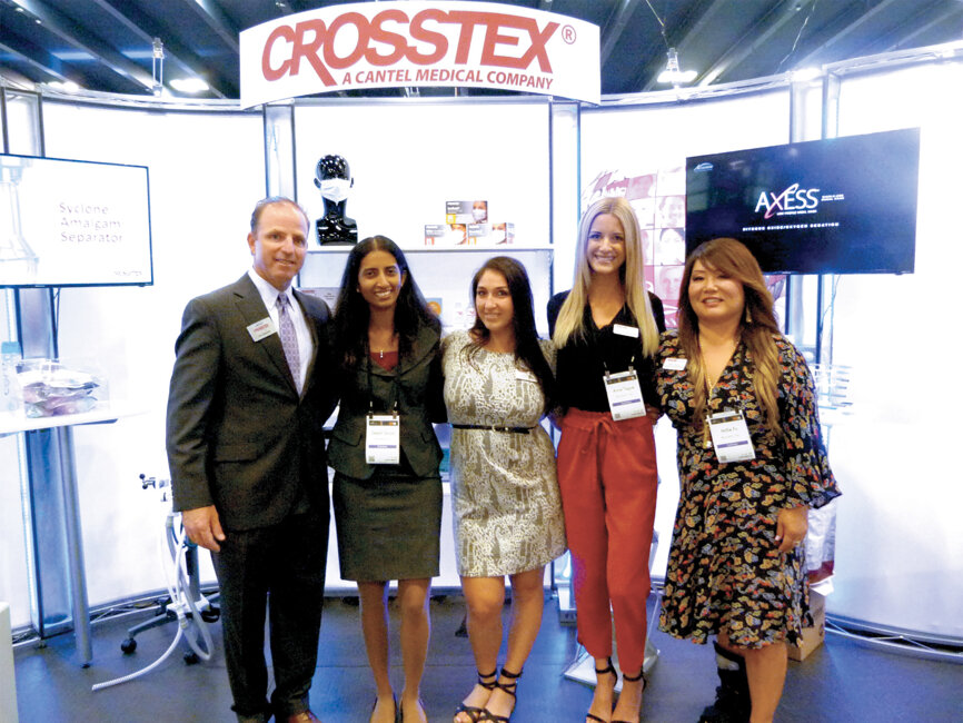 Visit the team at Crosstex to see all the company’s newest products. (Photo: Sierra Rendon, DTA)