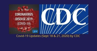 CDC updates (Sept 18 & 21, 2020) on Covid-19 spread & SARS-CoV-2 testing: Relevant to dentists