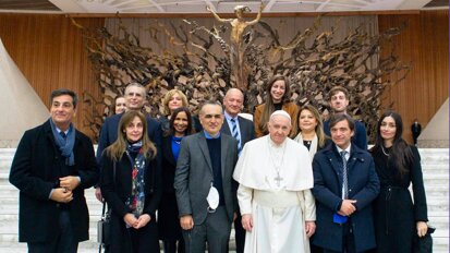 El Papa recibe a la IADP en El Vaticano