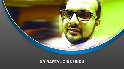 Dr Rafey joins HUDU