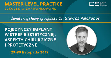Pojedynczy implant w strefie estetycznej wg dr Stavrosa Pelekanosa