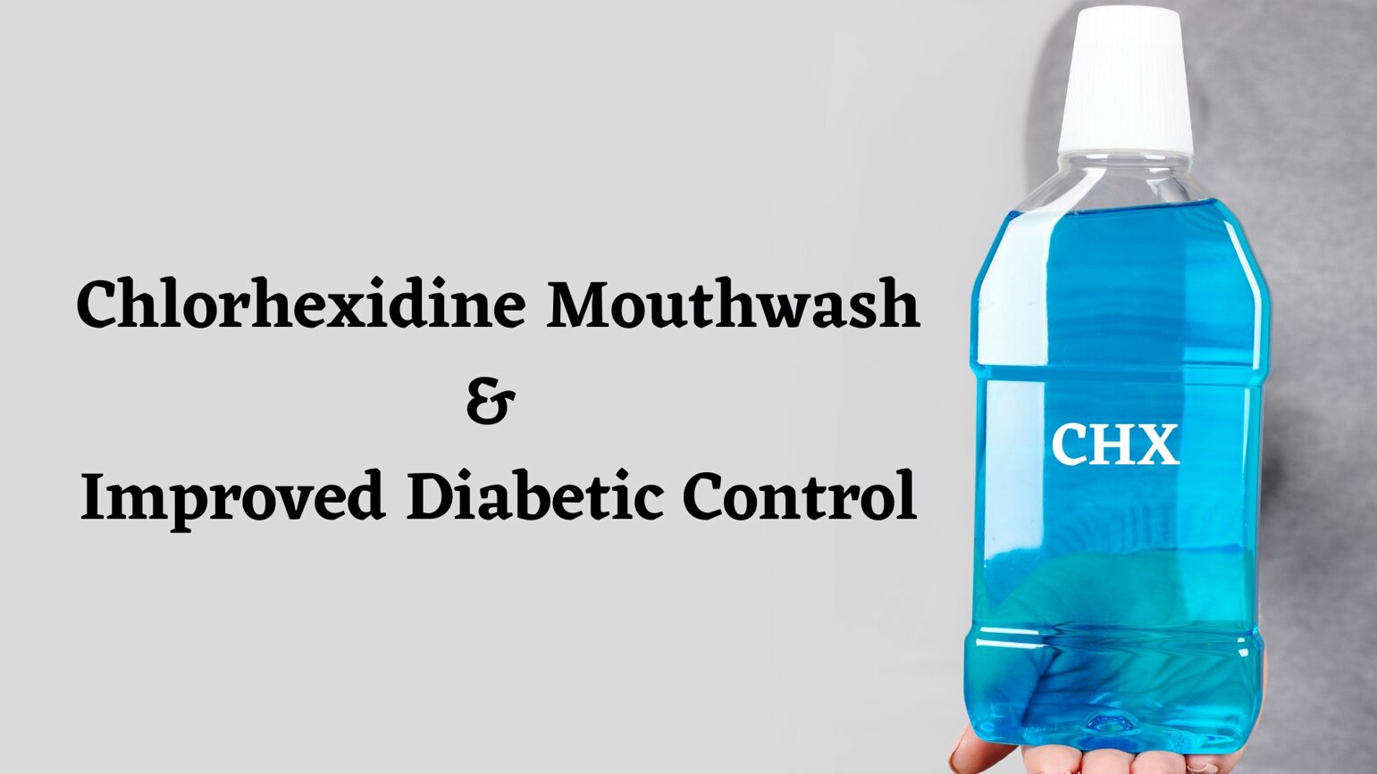 DT News India Chlorhexidine rinse can help diabetics control sugar