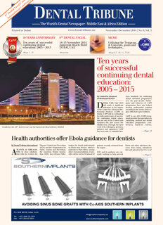 DT Middle East and Africa No. 6, 2014