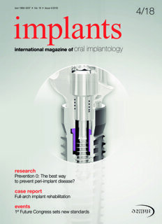 implants international No. 4, 2018
