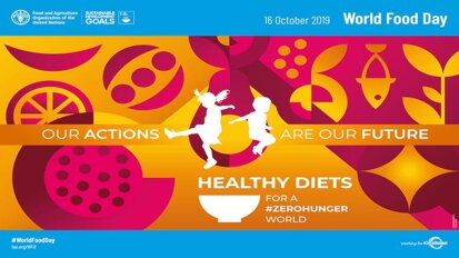 World Food Day highlights importance of healthy diet
