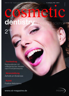 cosmetic dentistry Germany No. 2, 2014