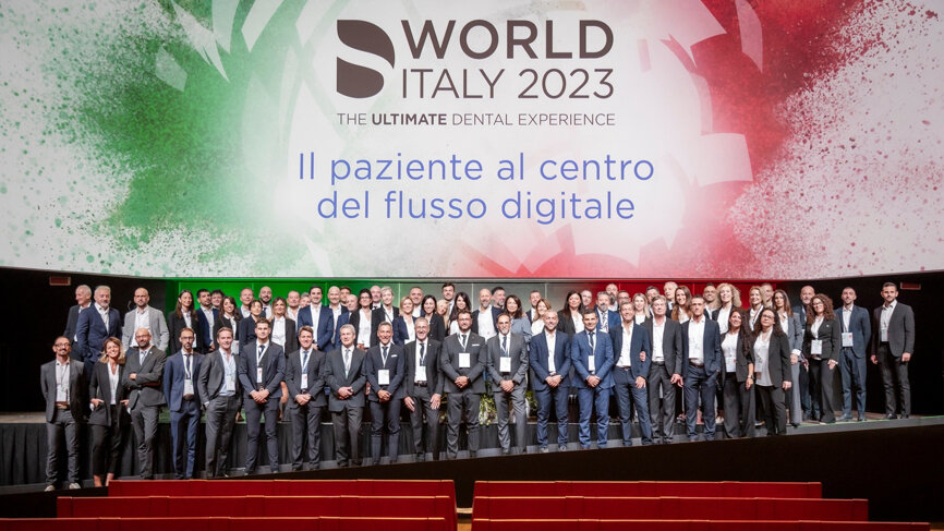 52 speakers from Italy and abroad made their way to Riccione for DS World Italy 2023. (Image: Dentsply Sirona)