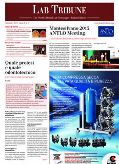 Lab Tribune Italy No. 3, 2015