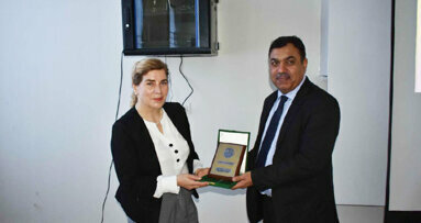 Prof Charlotte of King Abdullah University visits KCD