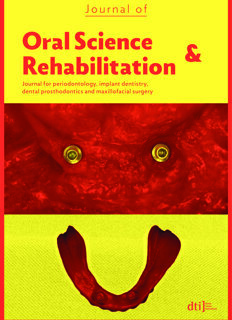 Journal of Oral Science & Rehabilitation No. 2, 2017
