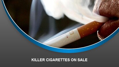 Killer Cigarettes on sale