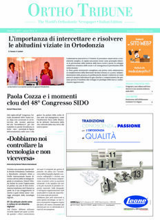 Ortho Tribune Italy No. 2, 2017