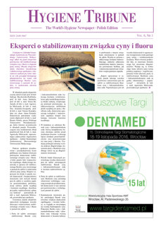 Hygiene Tribune Poland No. 1, 2016