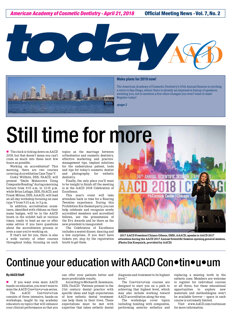 today AACD Chicago April 21, 2018