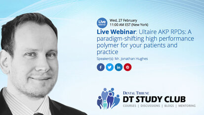 New partial dentures to be introduced in free webinar