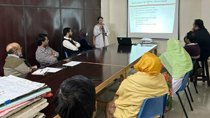 BDMC Mirpurkhas holds workshop on ‘Enhancing MCQ Design Skills’