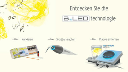 B.LED-Technologie sorgt für Durchbruch bei der Plaque-Entfernung