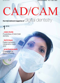 CAD/CAM North America No. 1, 2016