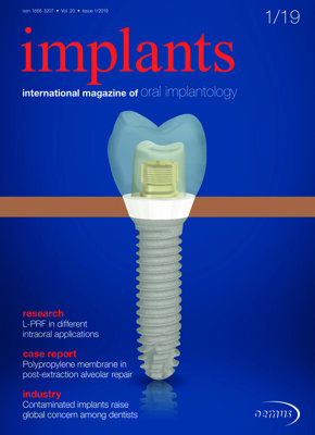 implants international No. 1, 2019