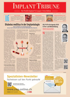 Implant Tribune Switzerland No. 2, 2015