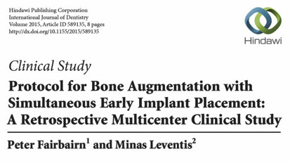 ethoss - Protocol for Bone Augmentation with Simultaneous Early Implant Placement