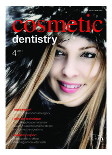 cosmetic dentistry international No. 4, 2011