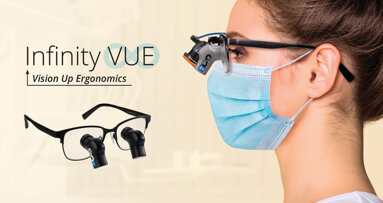 Keep your chin up, neck straight and eyes forward with Infinity VUE