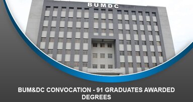 BUM&DC Convocation – 91 graduates awarded degrees