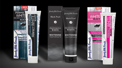 Beverly Hills Formula Black Toothpastes Proven to Give the Whitest Smile