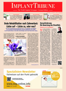 Implant Tribune Germany No. 2, 2016