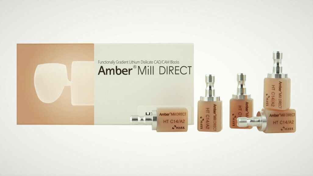 HASS launches Amber Mill Direct for faster chairside restorations