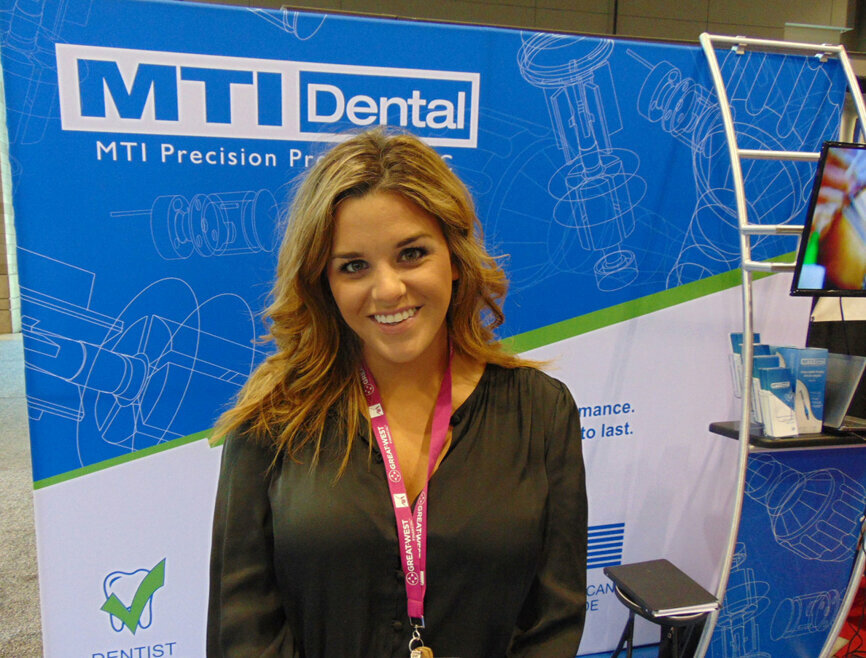 Erica Wilson of MTI Dental. (Photo: Fred Michmershuizen/Dental Tribune America)