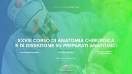 XXVIII corso di Anatomia Chirurgica e di Dissezione su preparati anatomici