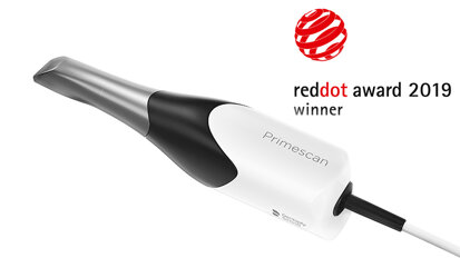 The Red Dot Award Product Design  for Primescan