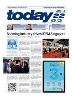 today IDEM Singapore, 22 April 2012