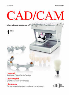 CAD/CAM international No. 1, 2014